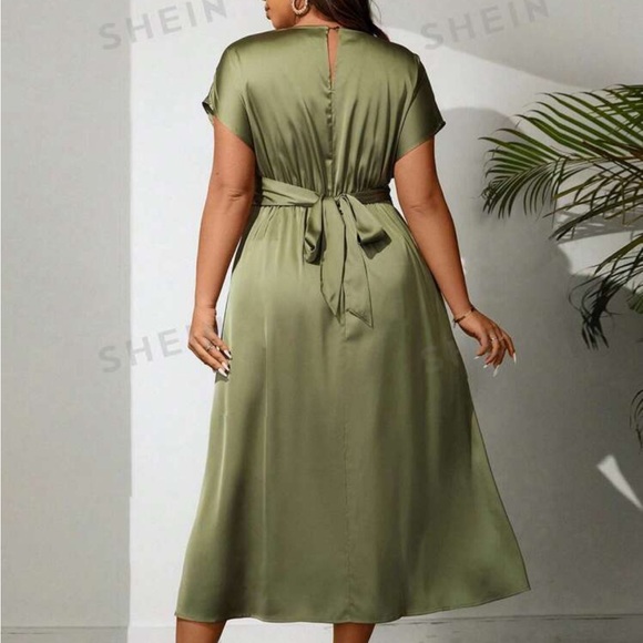 Wrap Front Midi Dress - Picture 2 of 2